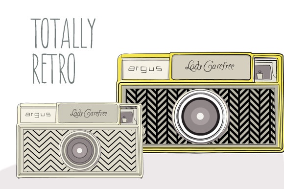 Vintage Camera Clip Art