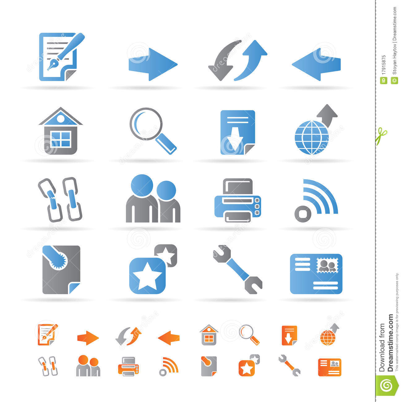 Website Navigation Icons Website Navigation Icons