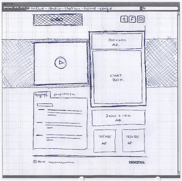 Website Wireframe Sketches Website Wireframe Sketches