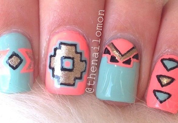 Western Nail Art Designs