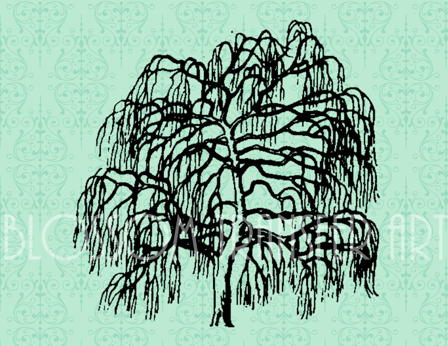 Willow Tree Clip Art Willow Tree Clip Art