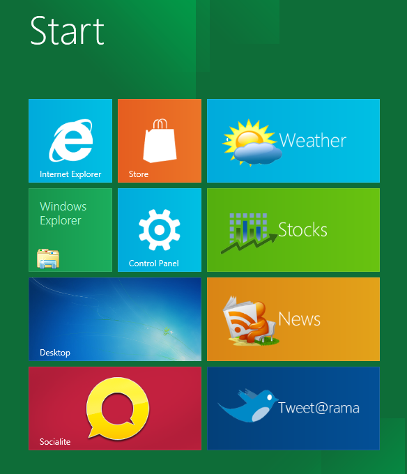 Windows 8 Change Tile Icon