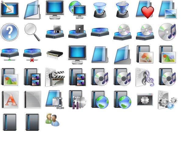 Windows 8 Desktop Icons Pack