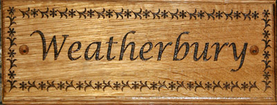 Wood Carving Font for Signs