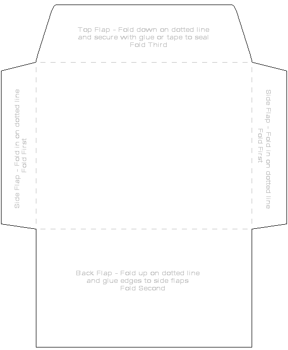 4 X 6 Envelope Template 4 X 6 Envelope Template