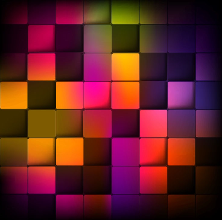 Abstract Colorful Squares