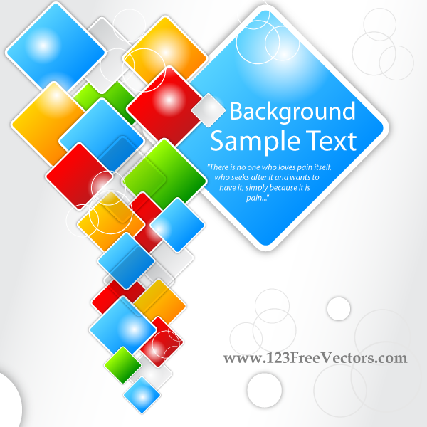 10 Abstract Square Vector Images