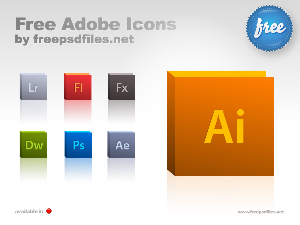 Adobe Software Icons