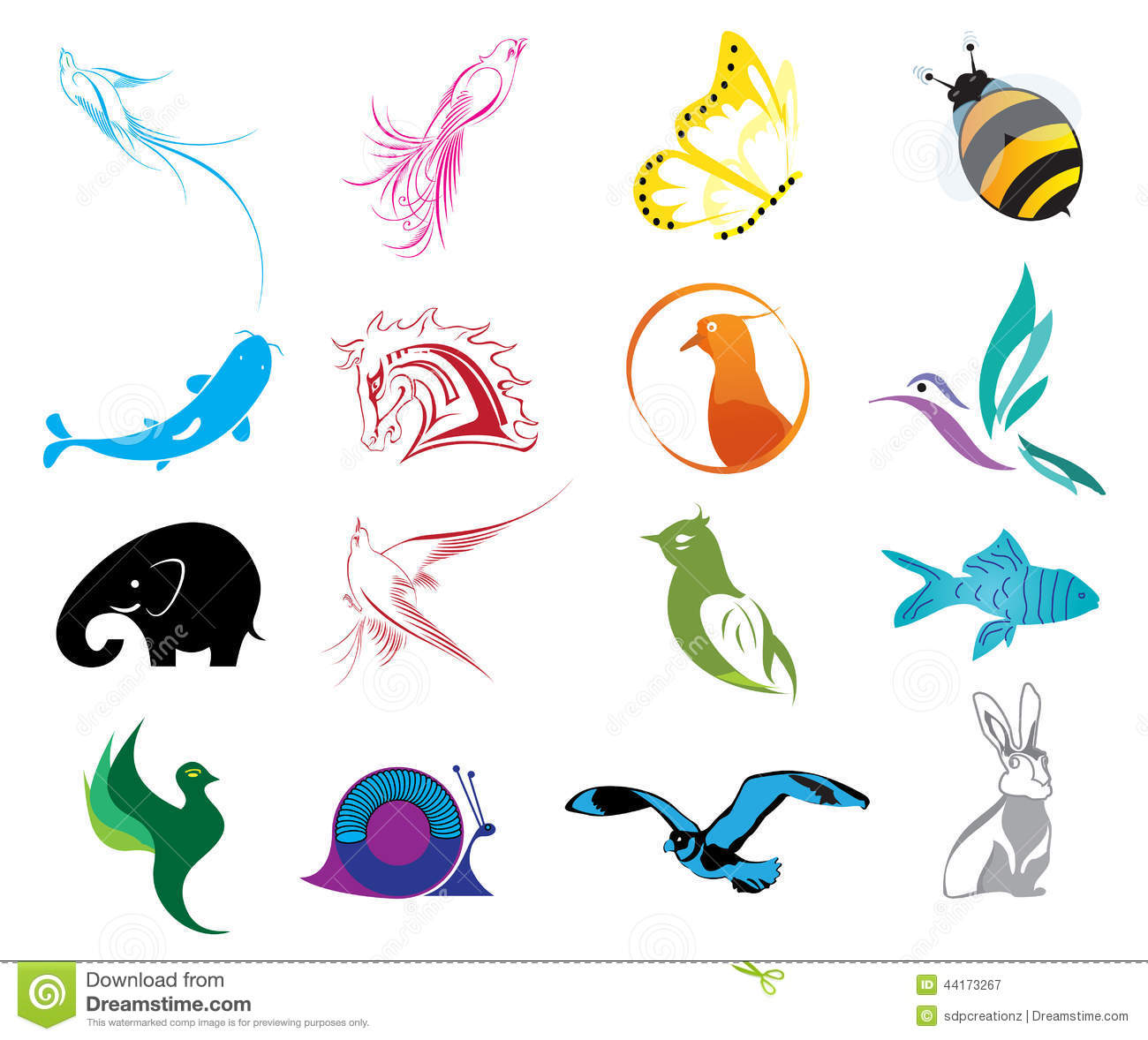 Animal Vector Logos