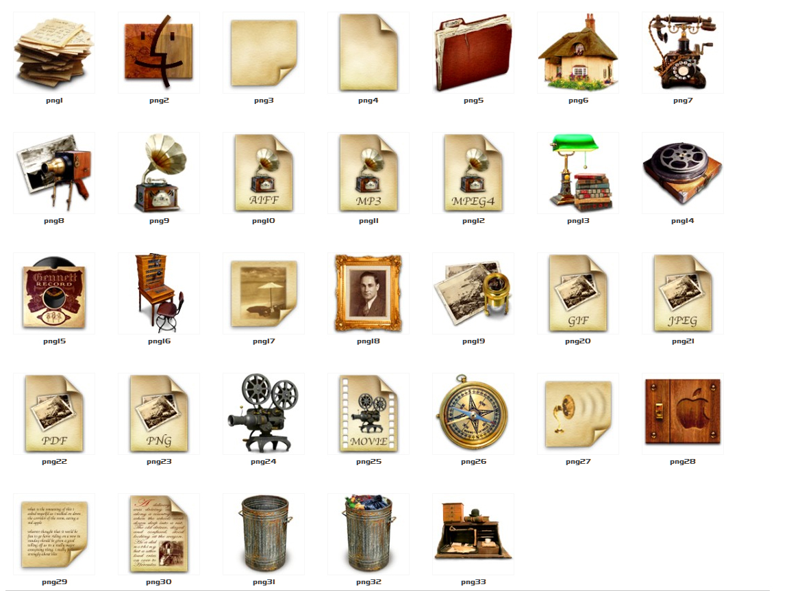 Antique Icons