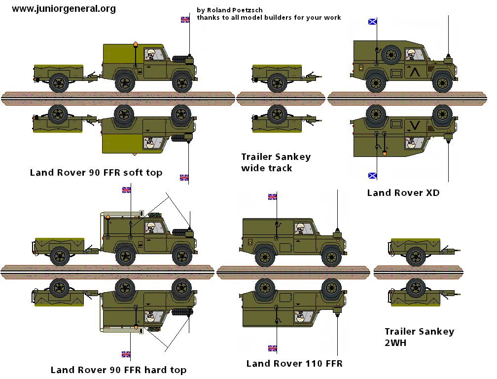 Army Vehicle PowerPoint Icons