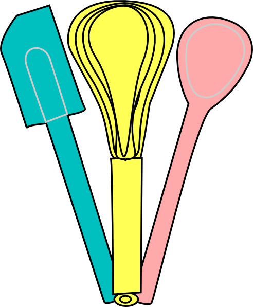 Baking Utensils Clip Art