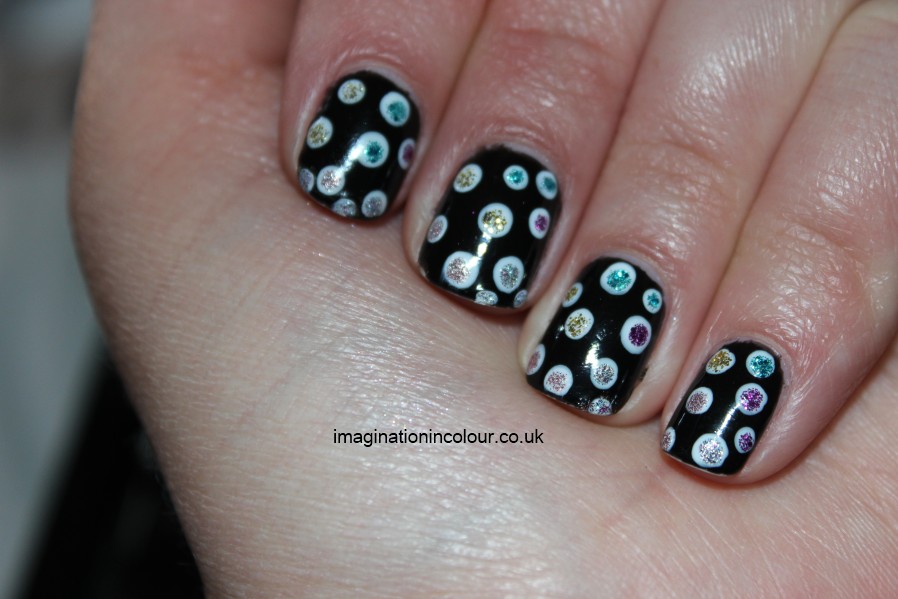 Black and Silver Nail Art Designs