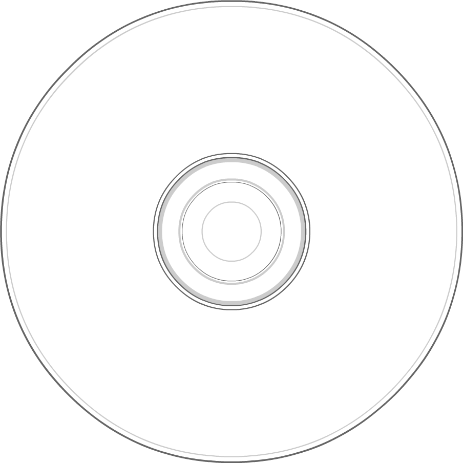 Blank CD Cover Template Blank CD Cover Template