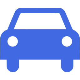 Blue Car Icon