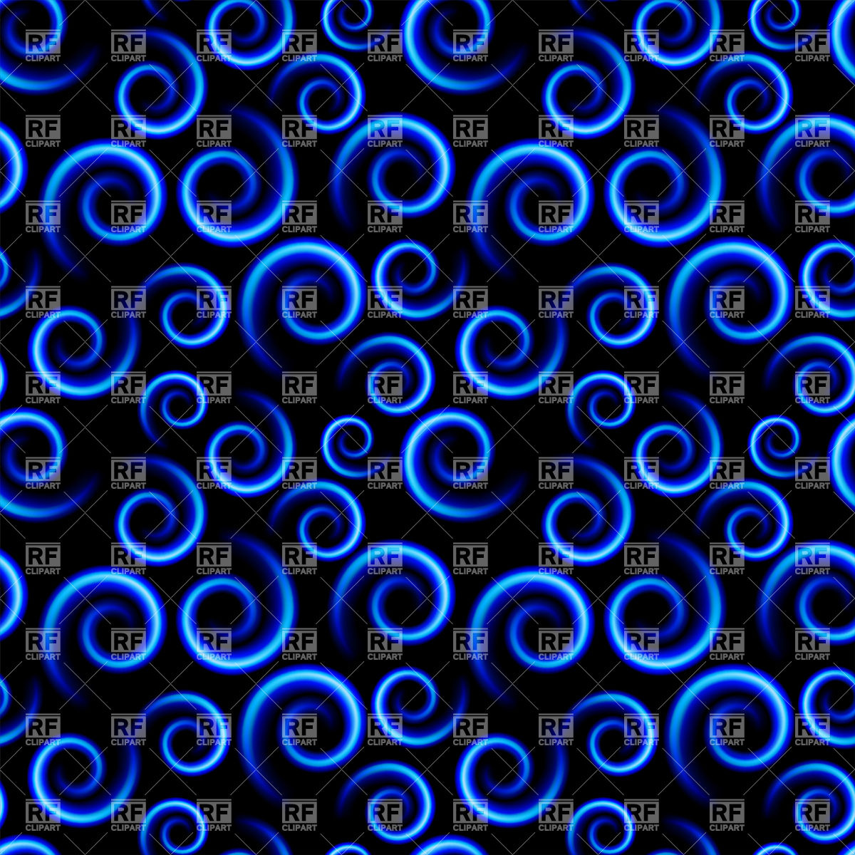 Blue Swirl Texture Seamless