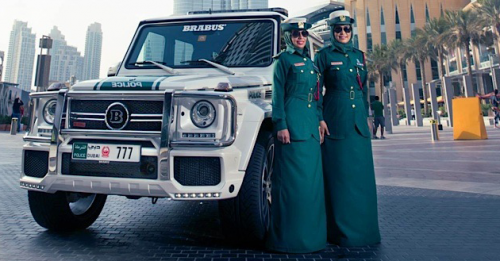 Brabus G63 Dubai Police