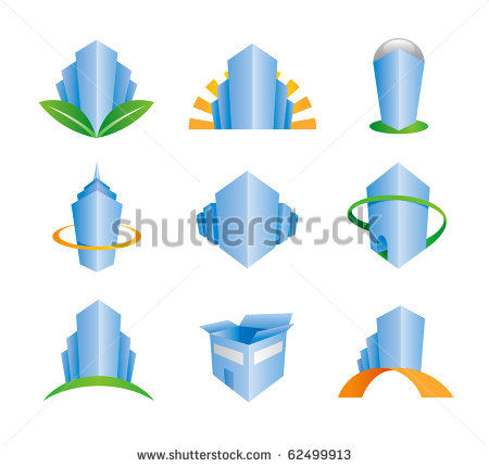 Building Construction Company Vector Logo