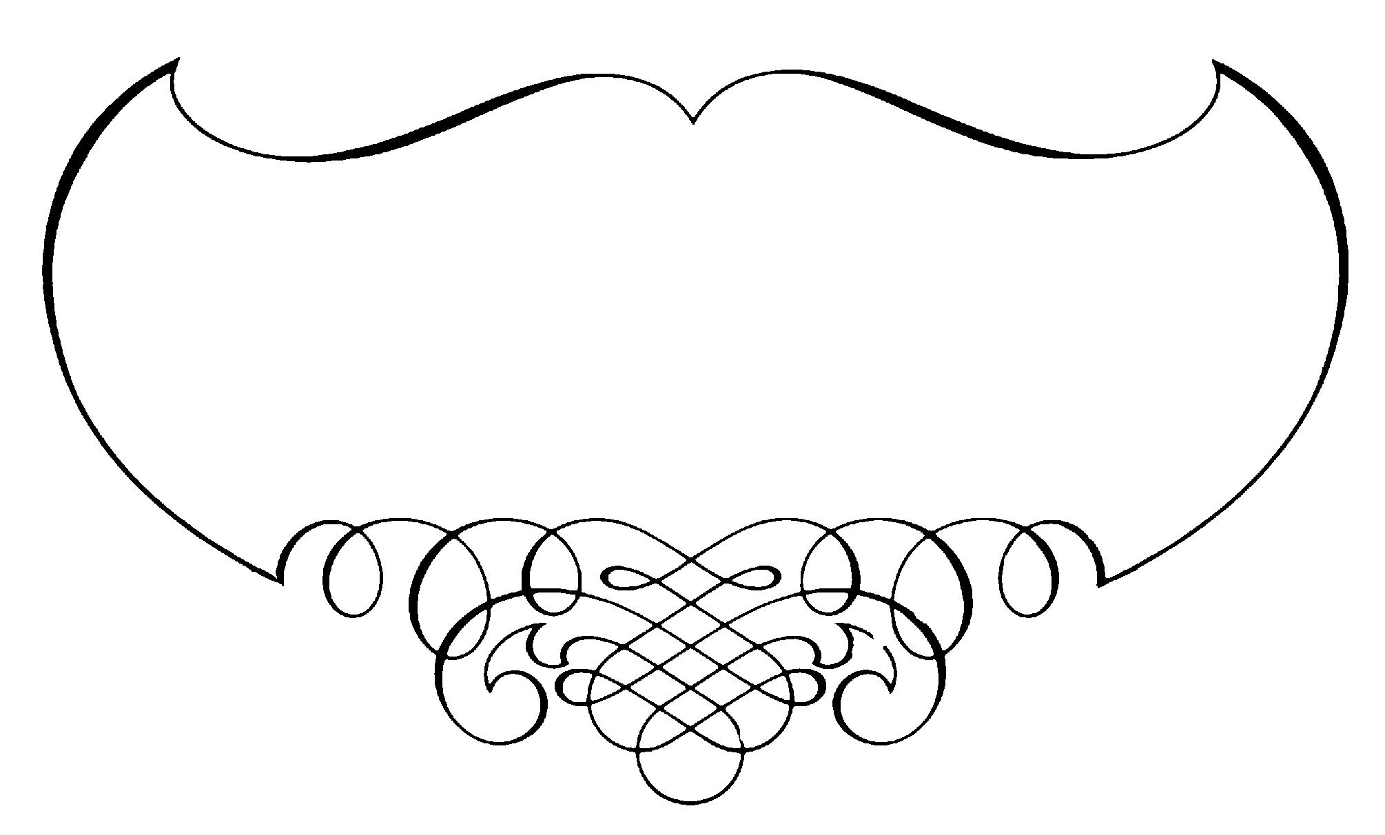 Calligraphy Border Designs