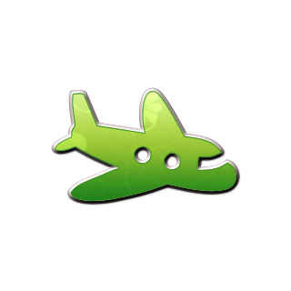 Cartoon Airplane Icons