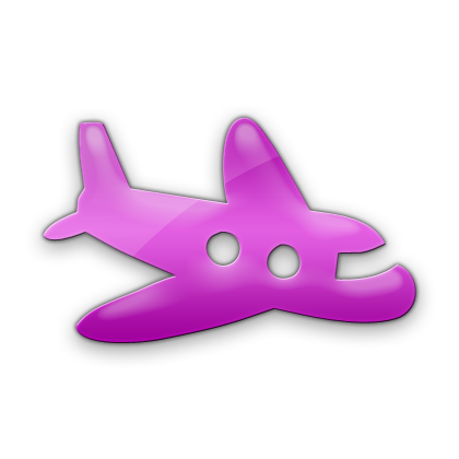 Cartoon Airplane Icons