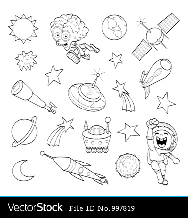 Cartoon Outer Space Cartoon Outer Space