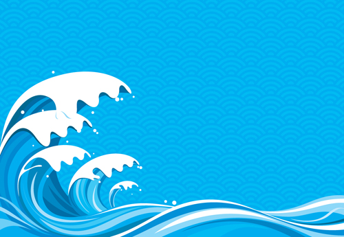 Cartoon Wave Vector