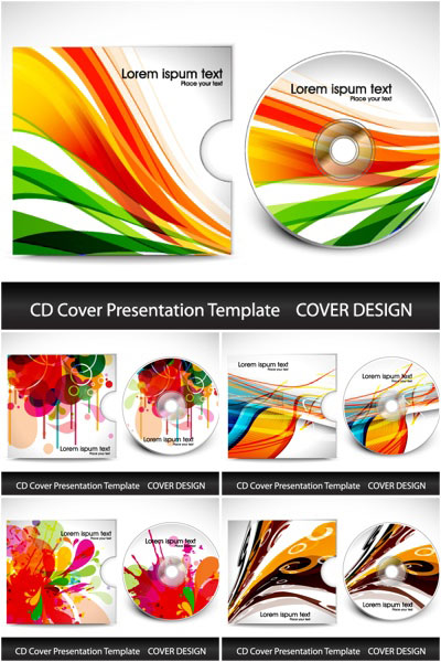 CD Cover Design Template