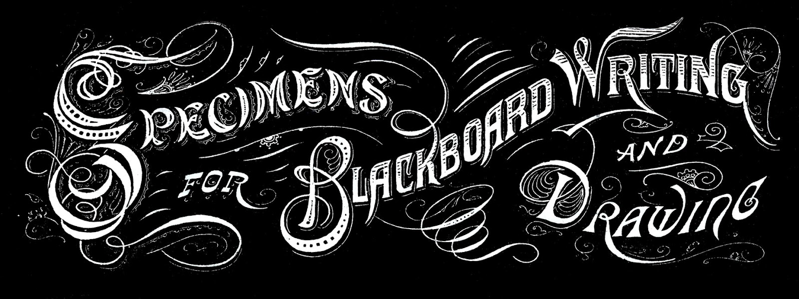 19 Vintage Font Chalkboard Images