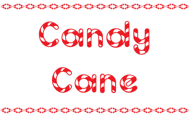 Christmas Free Cane Fonts.candy Christmas Free Cane Fonts.candy
