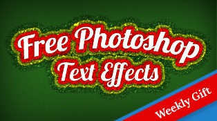 Christmas Photoshop Text Effects Christmas Photoshop Text Effects
