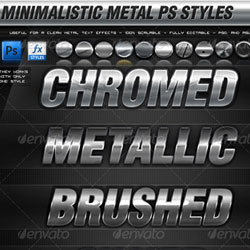 Chrome Style Photoshop