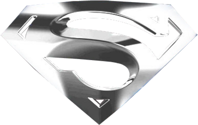 Chrome Superman Logo