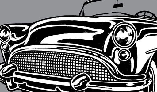 Classic Car Vector Art