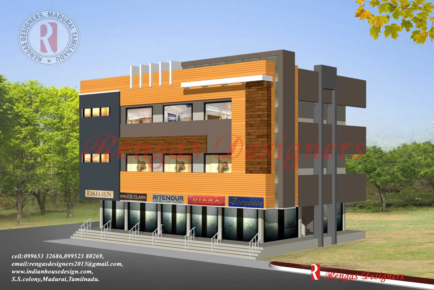 Commercial Building Exterior Design