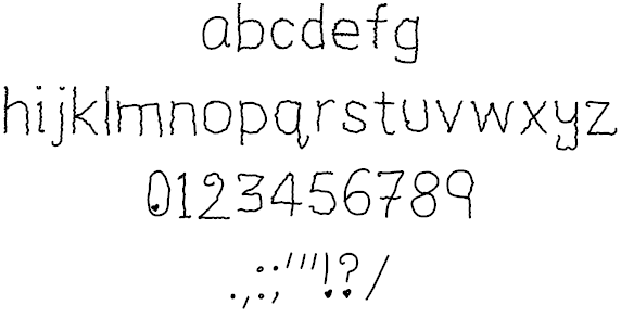 Crazy Writing Fonts