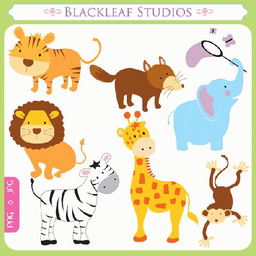 Cute Baby Animal Clip Art