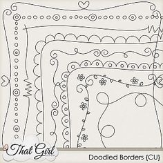 Cute Doodle Border Designs