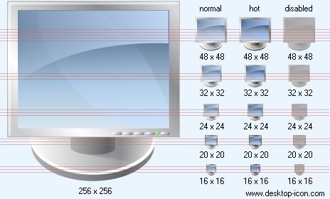 Display Desktop Icon