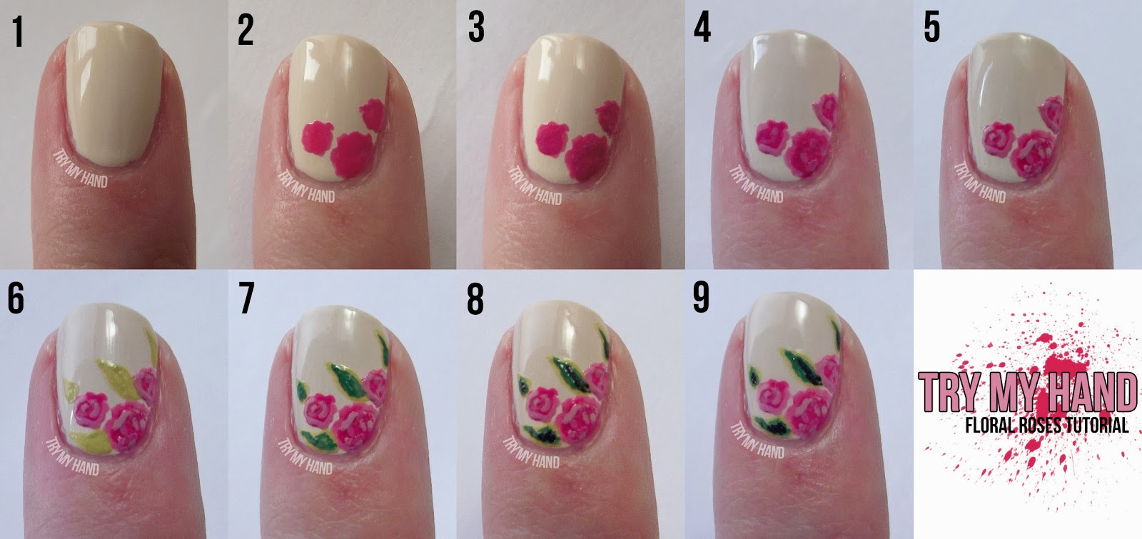 Easy Nail Art Designs Step by Step