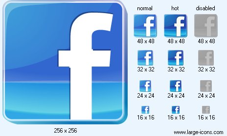 Facebook Social Media Icons Free