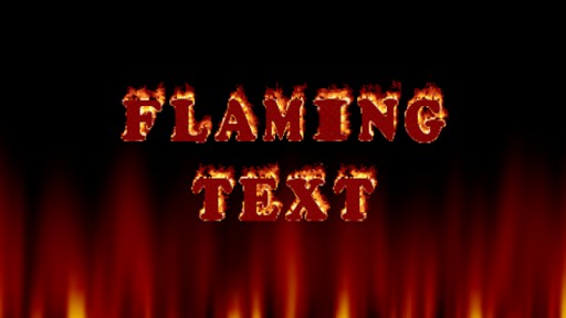 Flaming Text Fonts Flaming Text Fonts