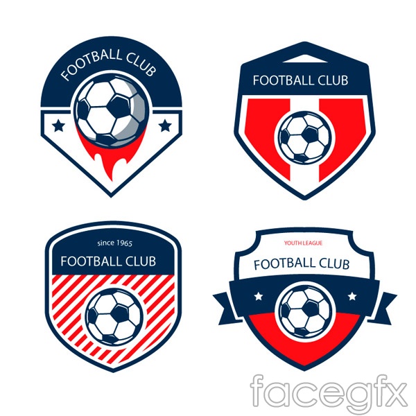 Football Free Vector Badges