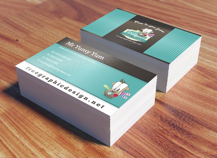 Free Business Cards Mockup PSD