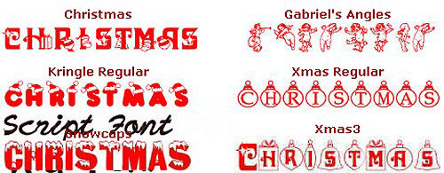 Free Christmas Fonts Downloads