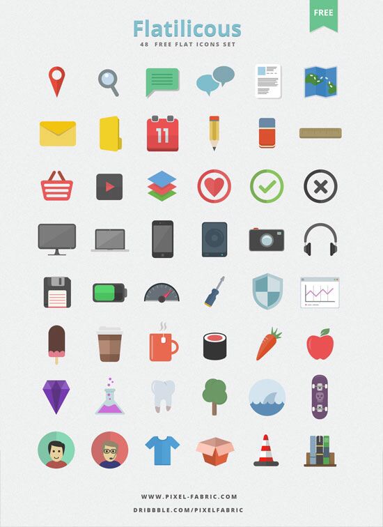 Free Flat Icons