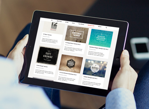 Free iPad PSD Mockup Free iPad PSD Mockup