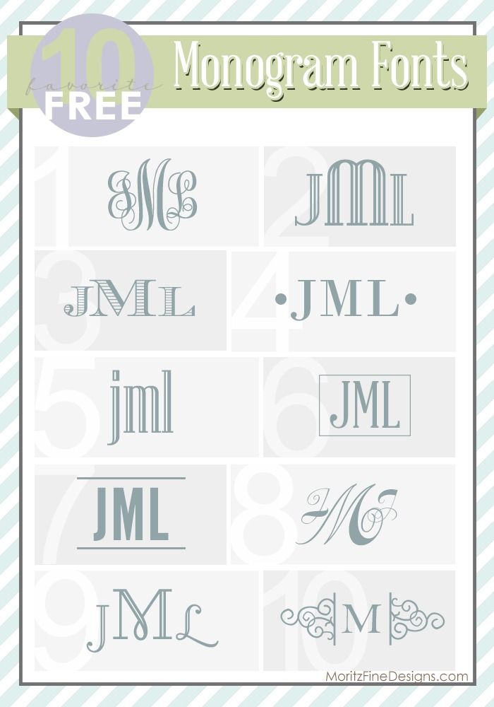 Free Monogram Fonts Free Monogram Fonts