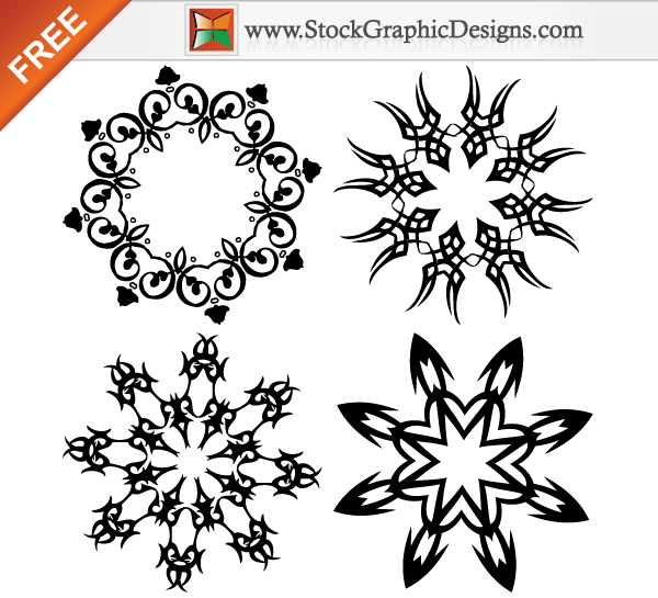Free Ornate Vector Design Element Free Ornate Vector Design Element