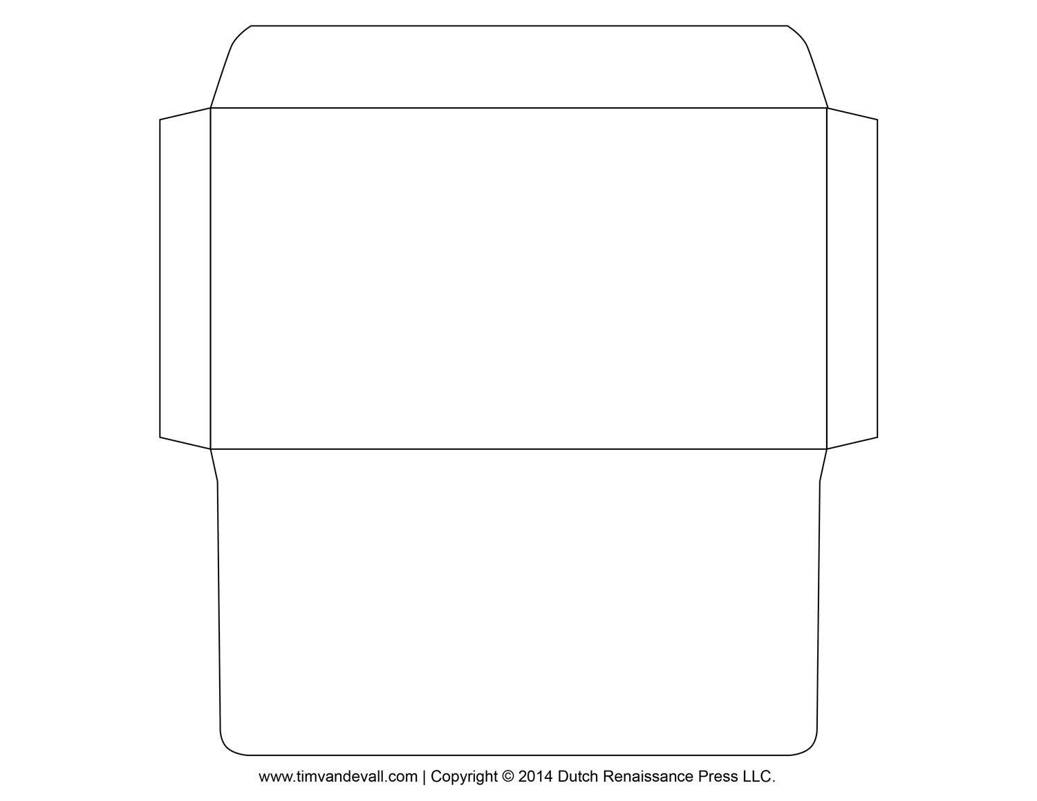 Free Printable Envelope Template Free Printable Envelope Template